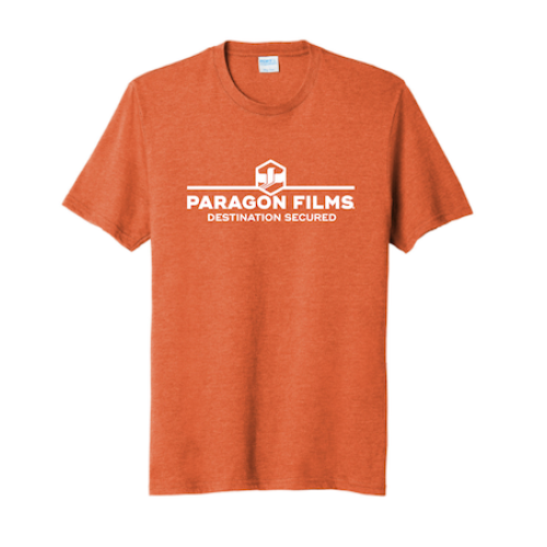 Port & Company Tri-Blend T-shirt (Orange Heather)